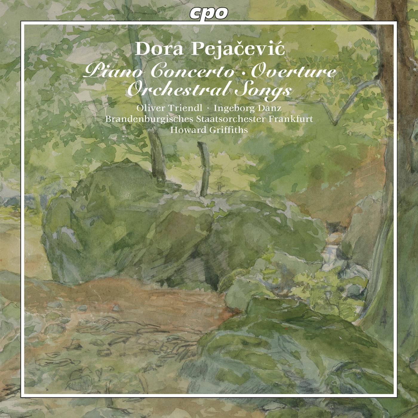 PEJAČEVIĆ, D.: Piano Concerto in G Minor / Overture / Orchestral Songs (Danz, Triendl, Frankfurt Brandenburg State Orchestra, Griffiths)