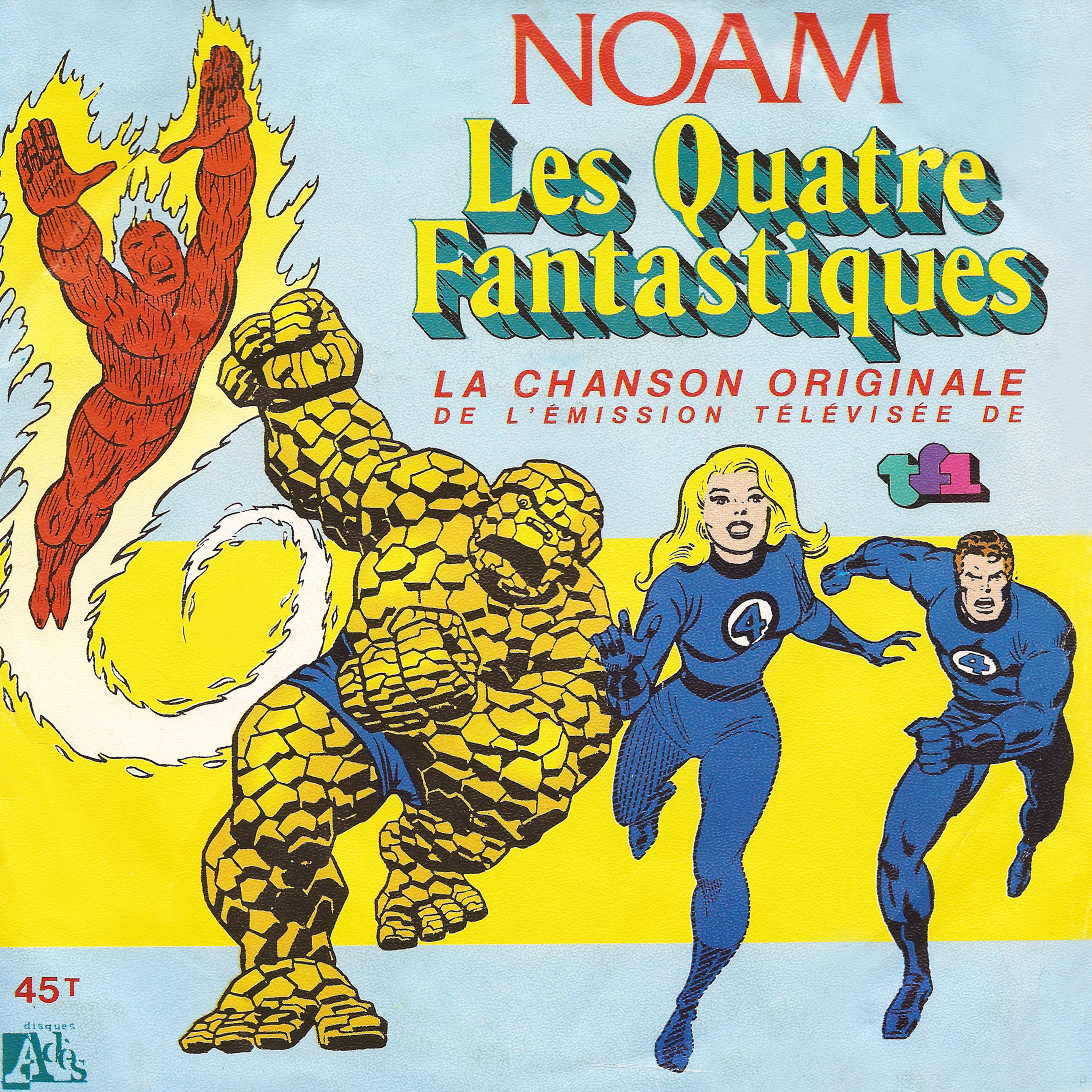 Les quatre fantastiques (Générique original du dessin animé) - Single