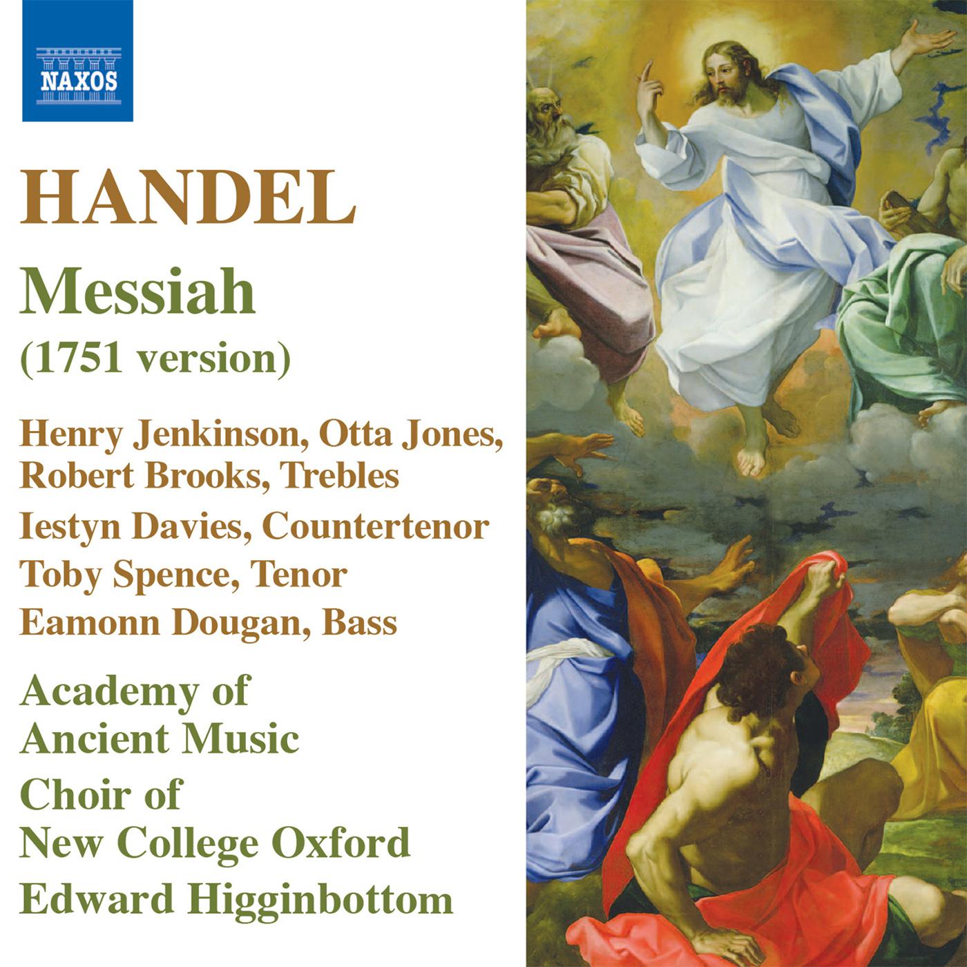 Messiah, HWV 56 (1751 version): Part I: Aria: Rejoice greatly, O daughter of Zion (Tenor)