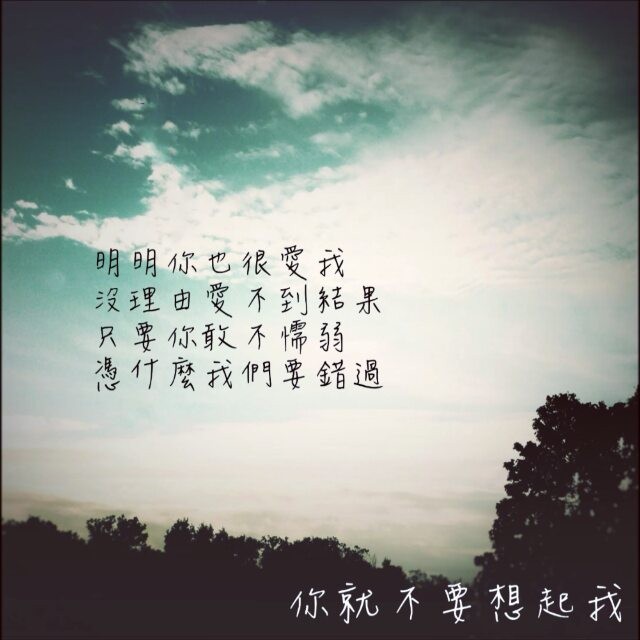 你就不要想起我（Cover Hebe）