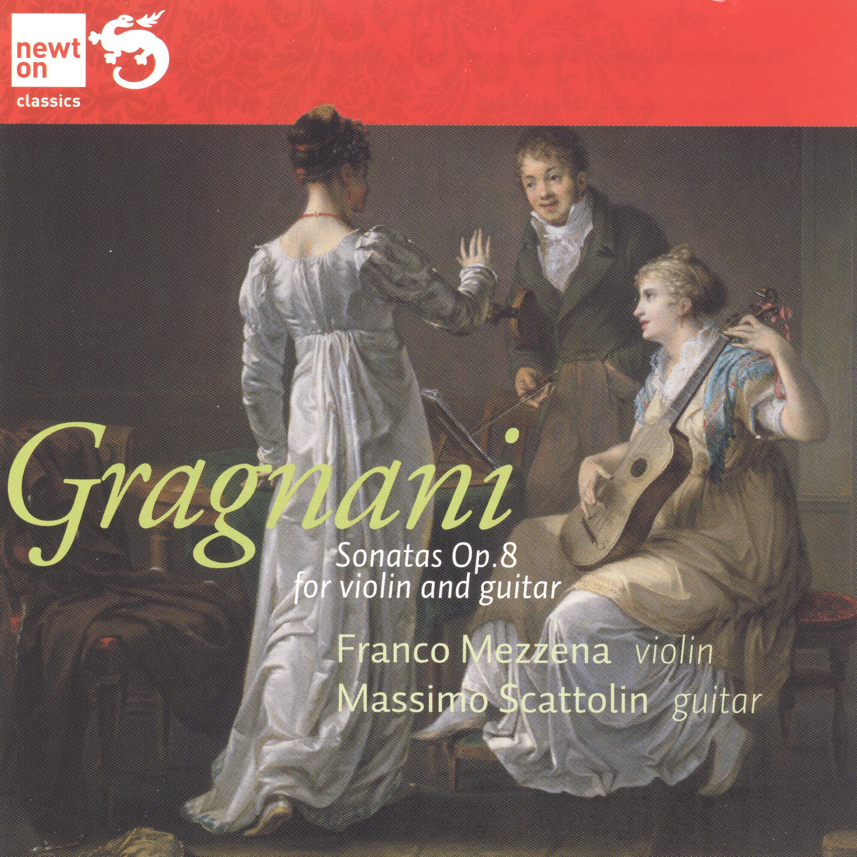 Gragnani: Sonata for Violin and Guitar Op. 8, No. 2 in C: II. Adagio