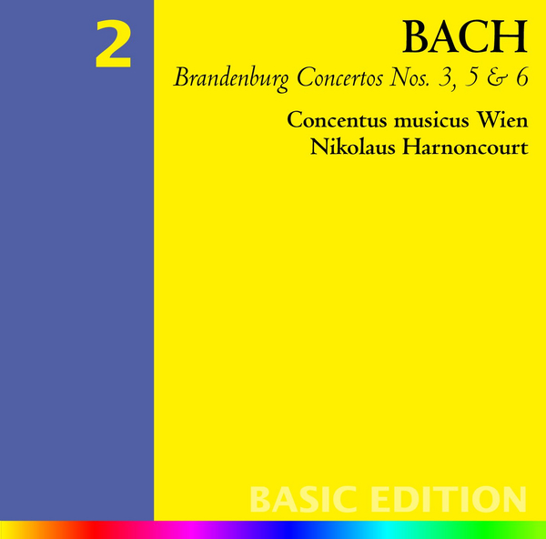 Bach, JS : Brandenburg Concertos Nos 3, 5 & 6