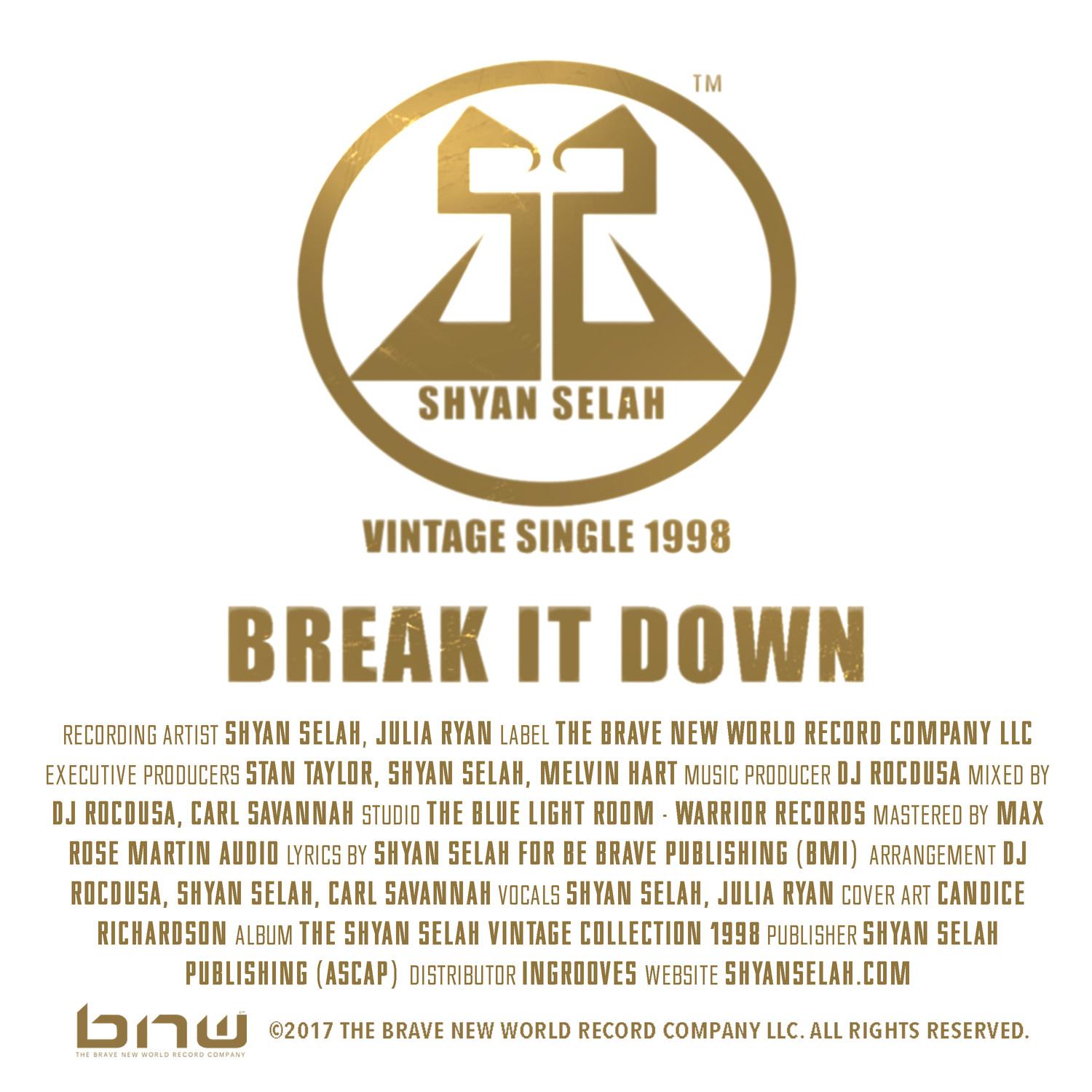 Break It Down (Vintage Single Collection)