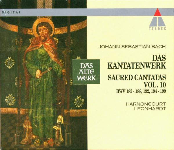 Bach, JS : Sacred Cantatas Vol.10 : BWV 183-188, 192, 194-199