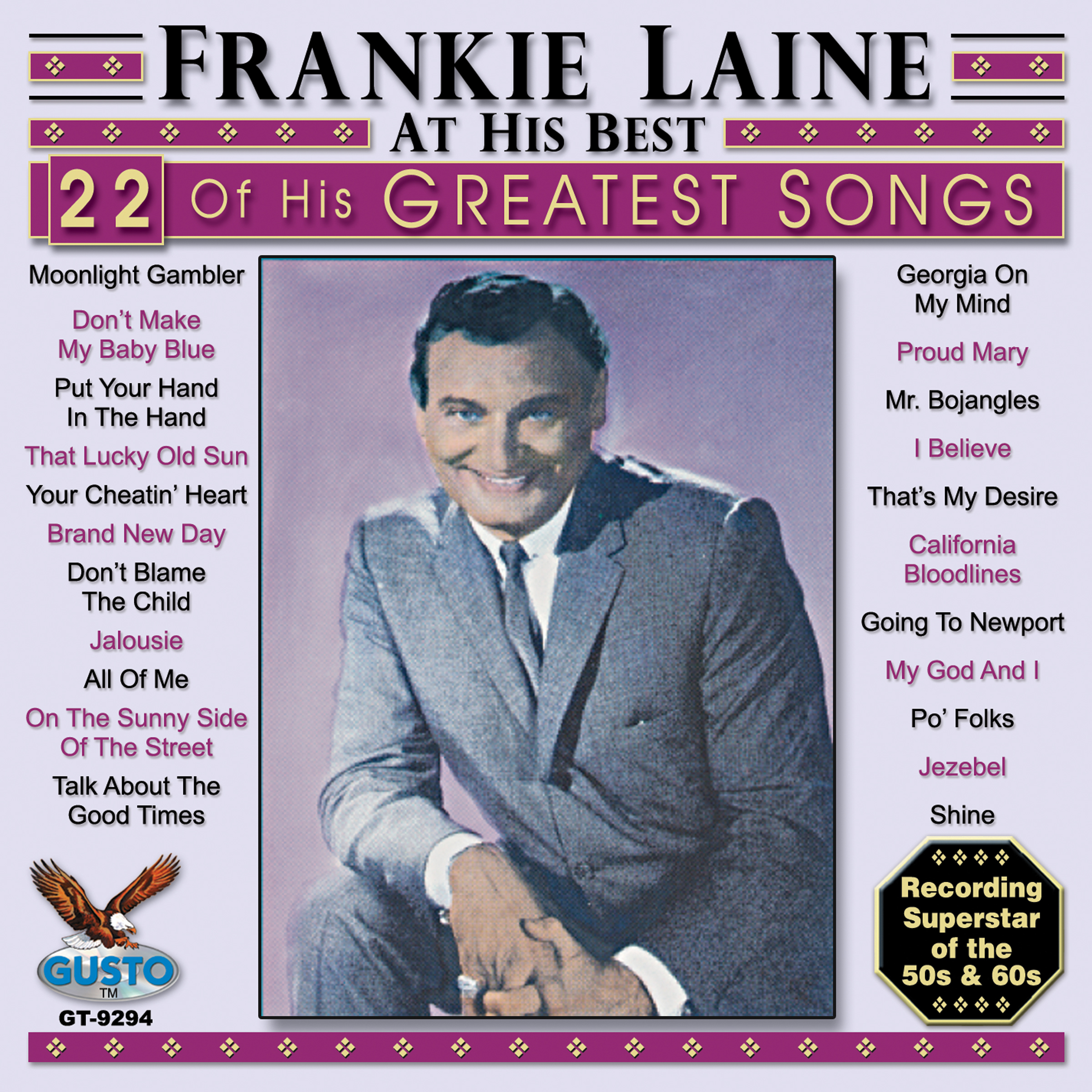 Frankie Laine At His Best: 22 Of His Greatest Hits