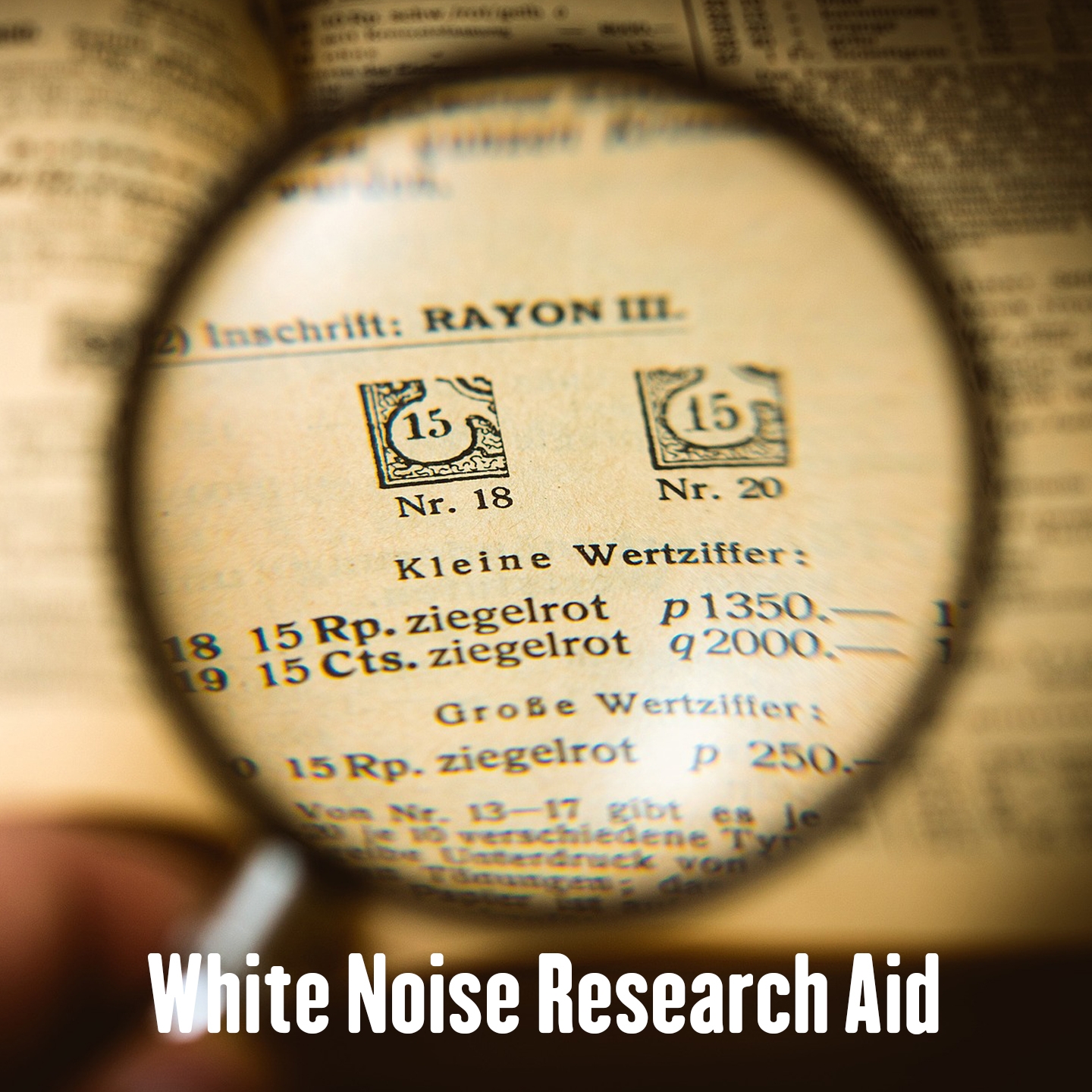 White Noise Research Aid