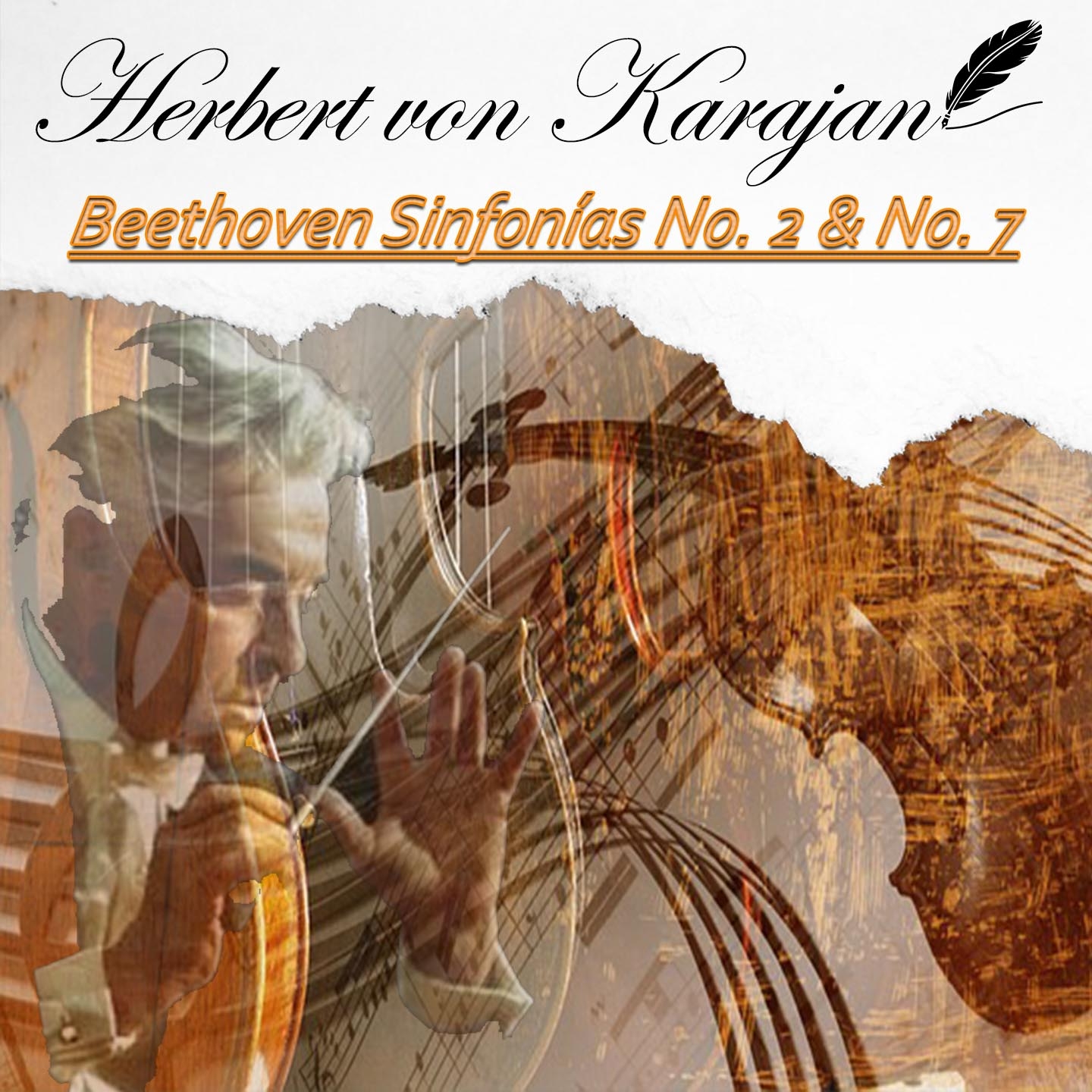 Herbert von Karajan, Beethoven Sinfonías No. 2 & No. 7