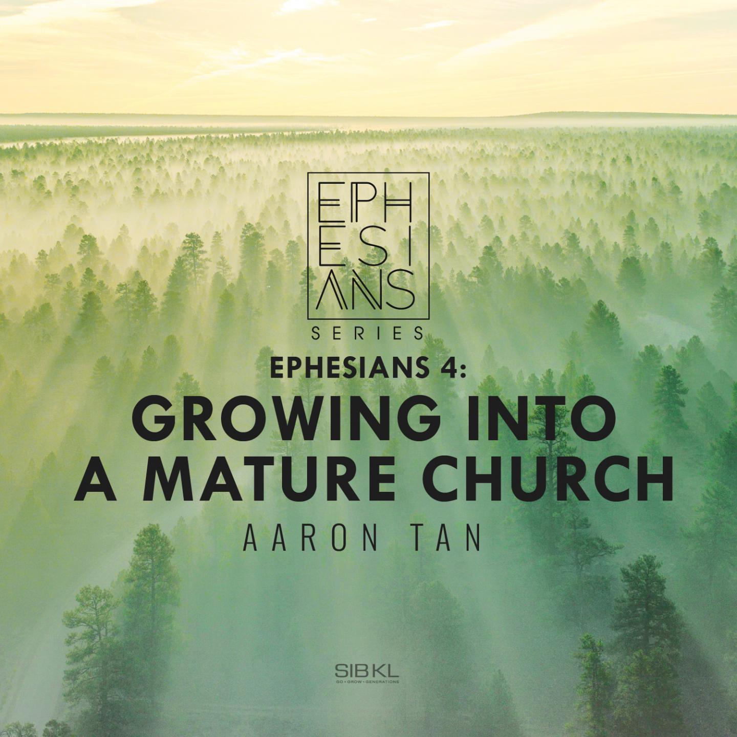 Ephesians 4: Growing into a Mature Church