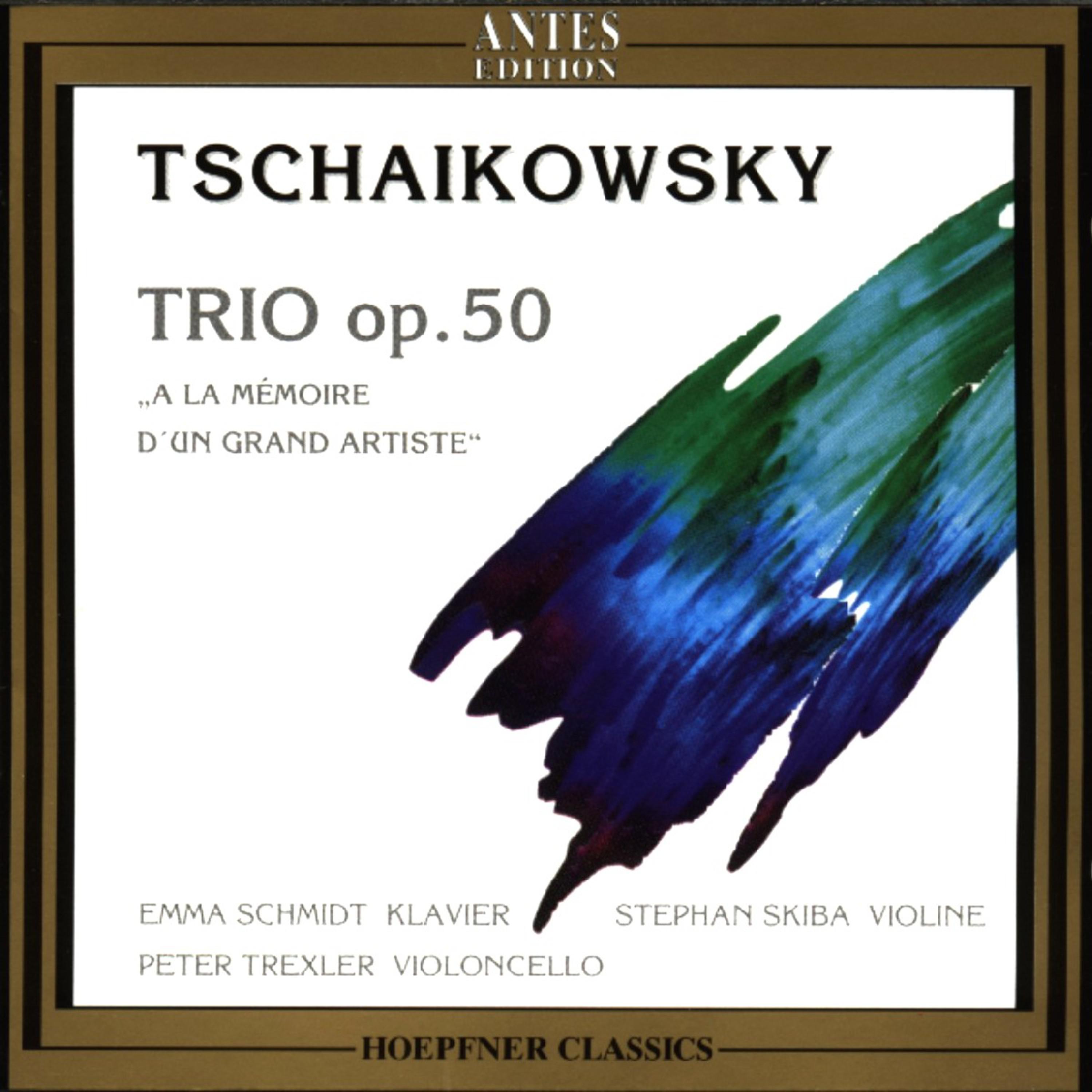 Tema con variazione, Trio, A-Moll, op. 50: I. 4. Variation, Cantabile